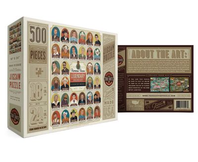 Legendary Men Of Country Music 500 Piece Puzzle