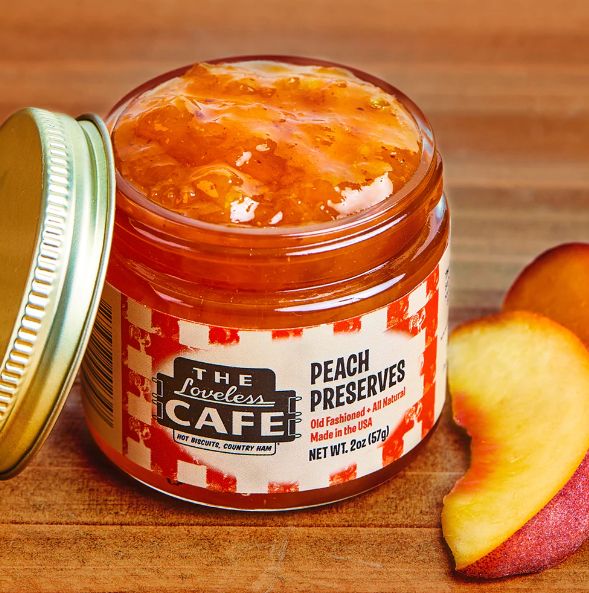 The Loveless Cafe Peach Preserves 2oz.
