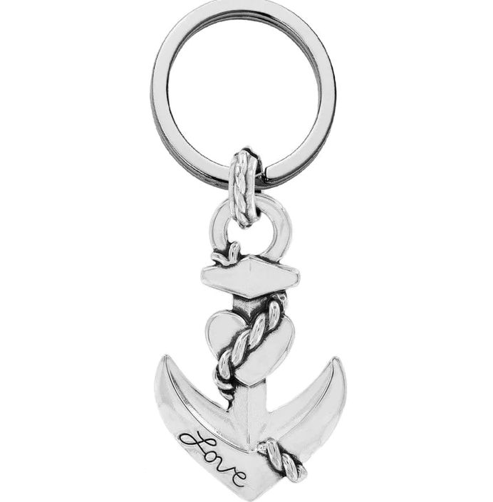 Cruz Anchor Key Fob Silver