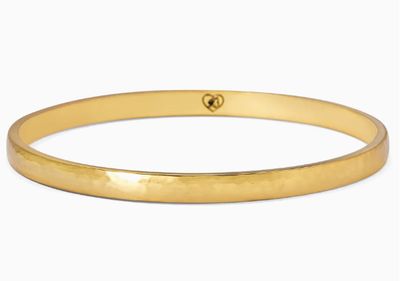 Mars Narrow Bangle Brushed Gold
