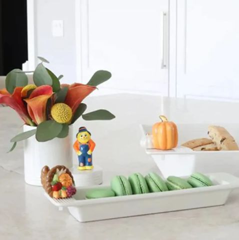 Nora Fleming© Base | Pinstripes Cracker Tray