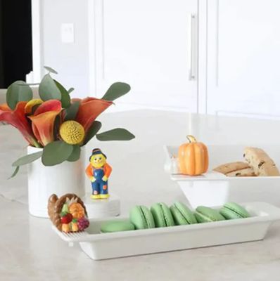 Nora Fleming© Base | Pinstripes Cracker Tray