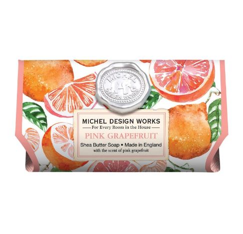 Pink Grapefruit Large Bath Soap Bar