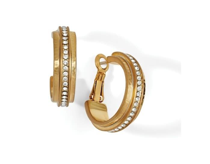Meridian Lumens Nexus Hoop Earrings GOLD