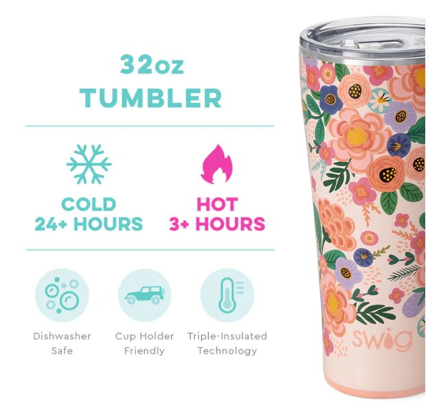 Swig Full Bloom Collection, Size: 32oz Tumbler