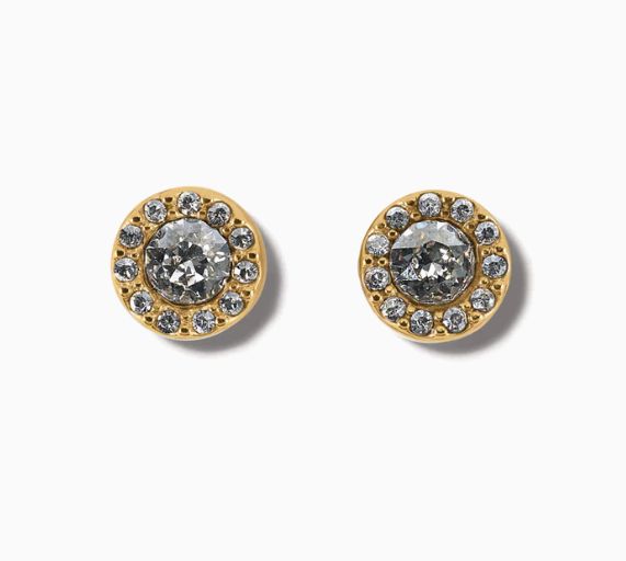 Illumina Solitaire Post Earrings GOLD