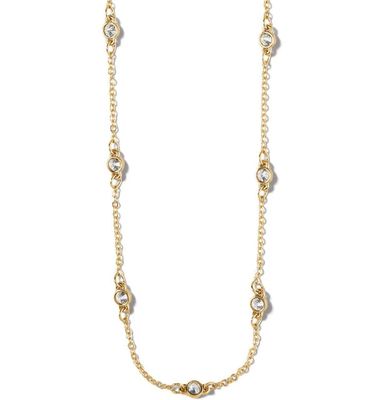 Illumina Petite Collar Gold Necklace
