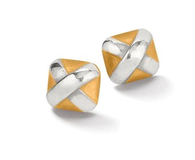 Ferrara Entrata Square Post Earrings