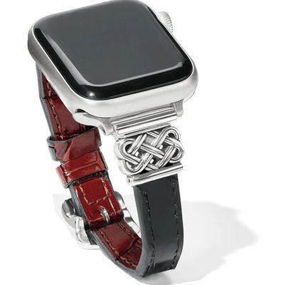 Interlok Leather Reversible Watch Band