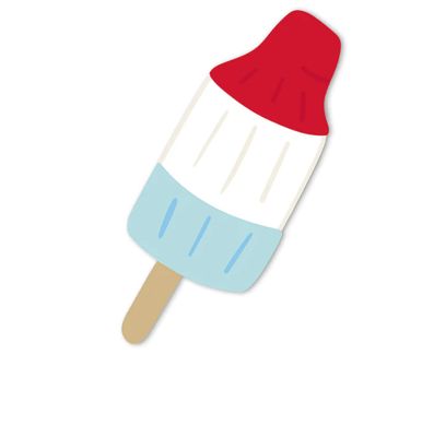 Happy Everything™ Mini Attachment | Patriotic Popsicle
