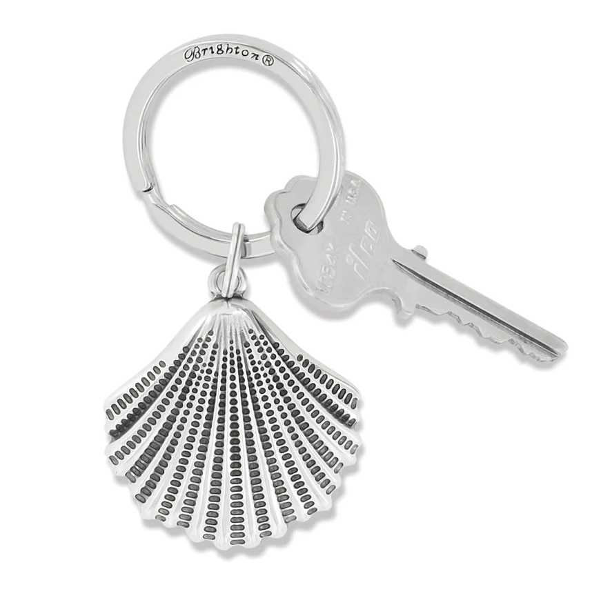 Silver Shells Key Fob