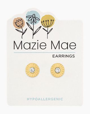 Mazie Mae Girls Earrings Disco Diamond