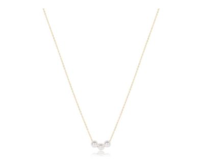Joy Pearl 16&quot; Gold Necklace