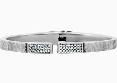 Meridian Zenith Hinged Bracelet Silver