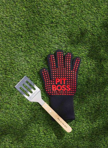 Grill Glove &amp; Spatula Set