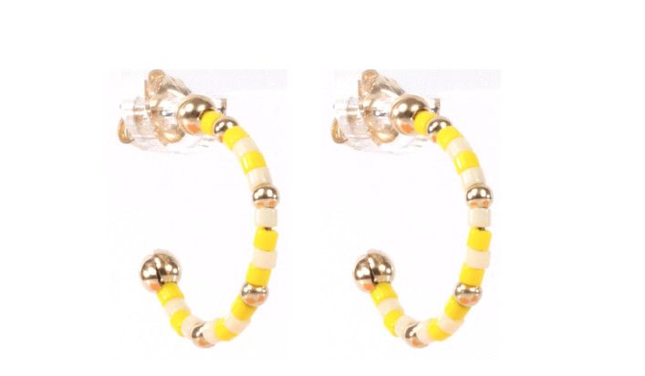 Hope Unwritten 1&quot; Post Hoop Sunny Side Up