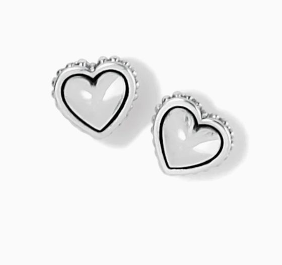 Pretty Tough Petite Heart Post Earrings