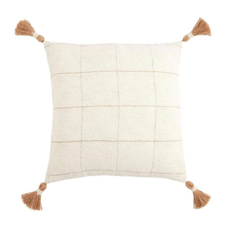 Square Woven Pattern Pillow