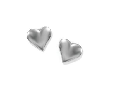 Young at Heart Mini Post Earrings Silver