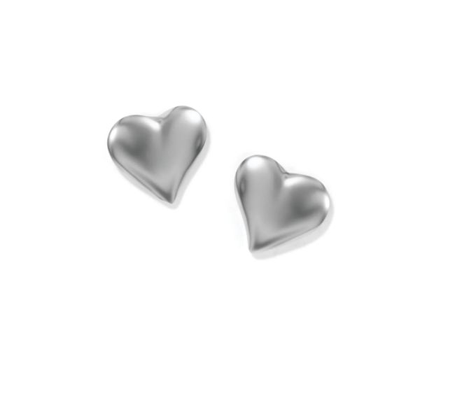Young at Heart Mini Post Earrings Silver