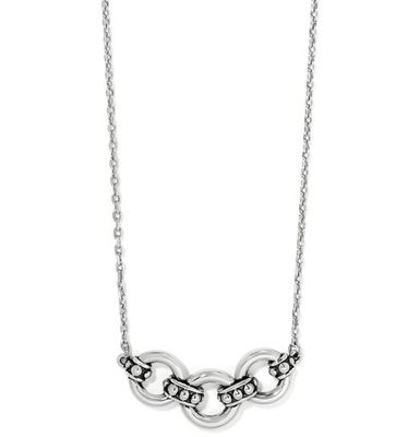 Pretty Tough Stud Trio Necklace