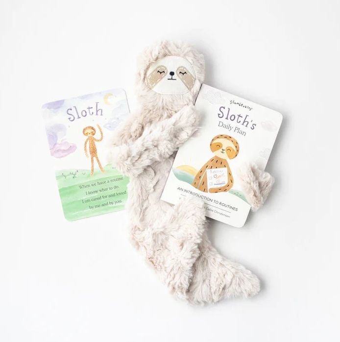 Slumberkins Sloth Snuggler &amp; Daily Plan Book