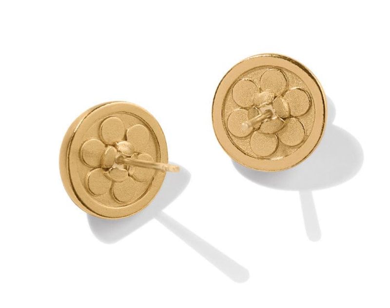 Contempo Post Earrings GOLD