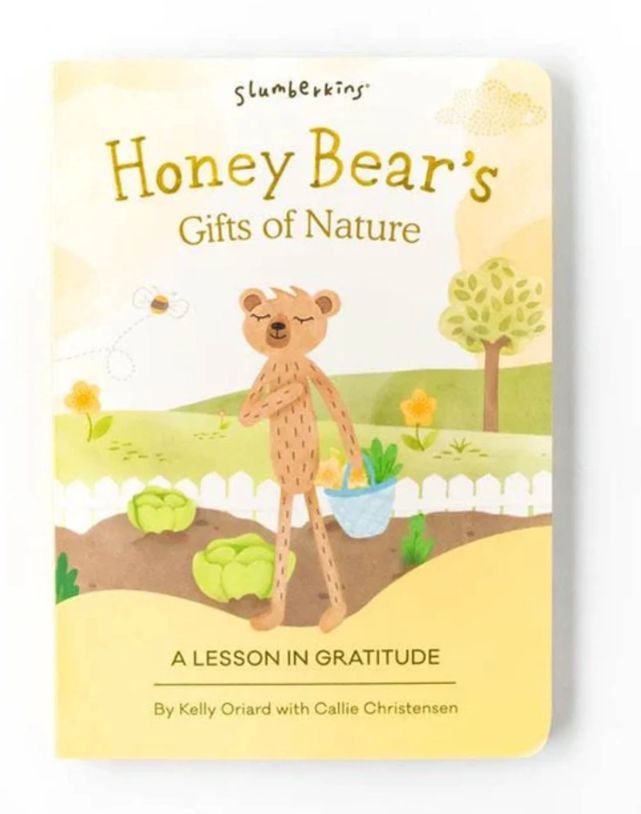 Slumberkins Honey Bear Gifts Of Nature Book