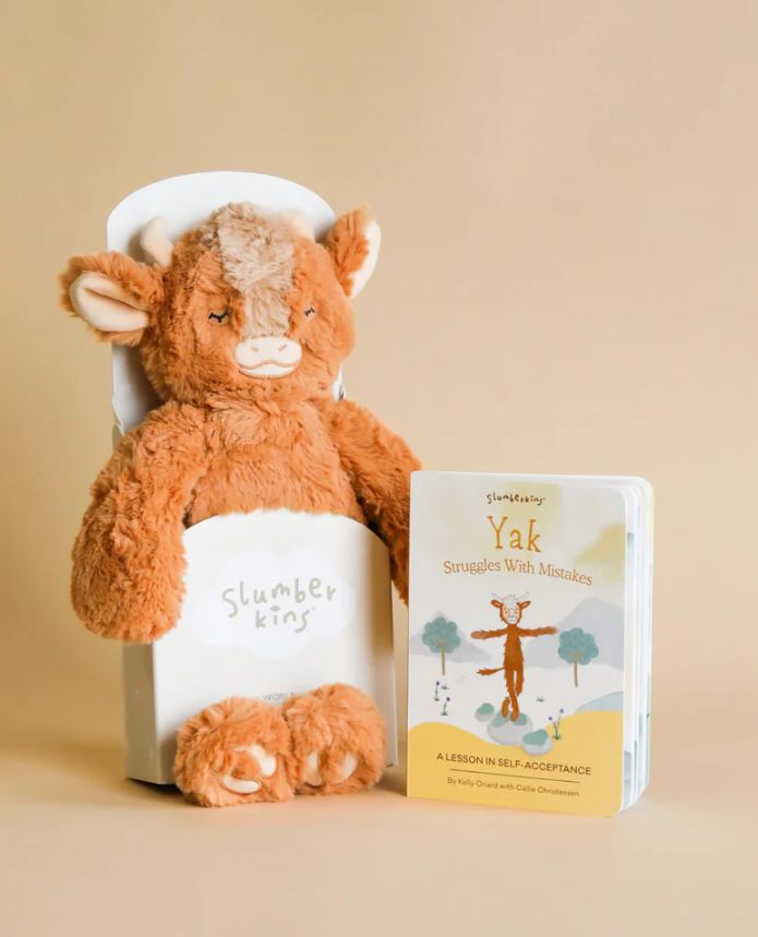 Slumberkins Yak Kin &amp; Struggles with Mistakes Book