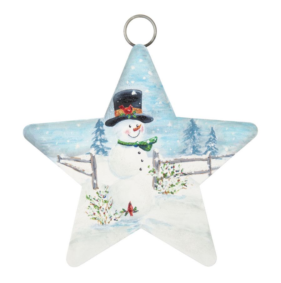 Round Top© Attachment | Snowman &amp; Fence Star