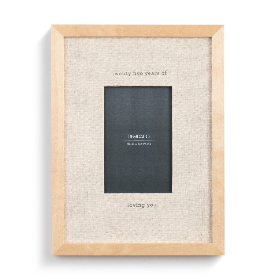 25 Years of Love Photo Frame