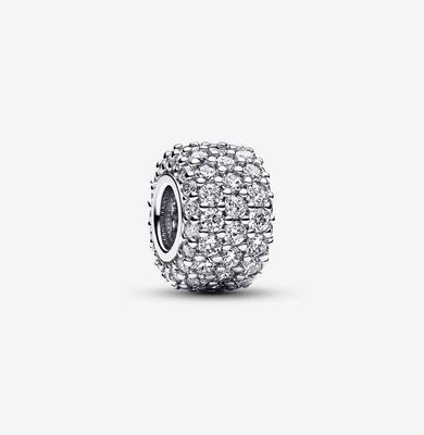 PANDORA™ Sparkling Pavé Triple-row Charm