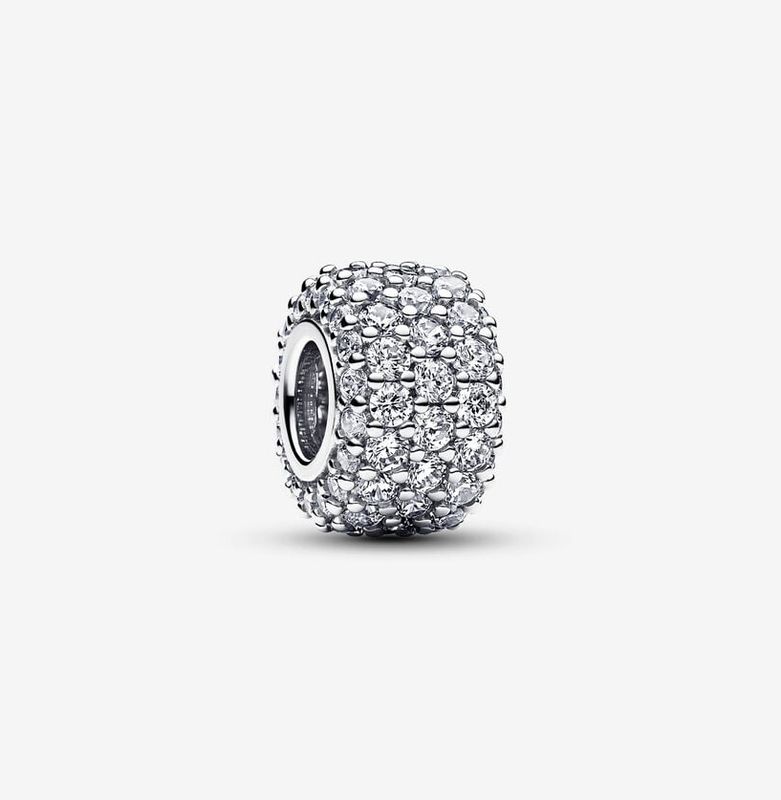 PANDORA™ Sparkling Pavé Triple-row Charm