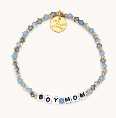 Boy Mom Cornflower | Little Words Bracelet
