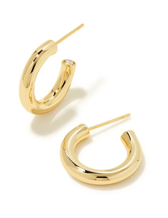 The Colette Huggie Earring in Gold