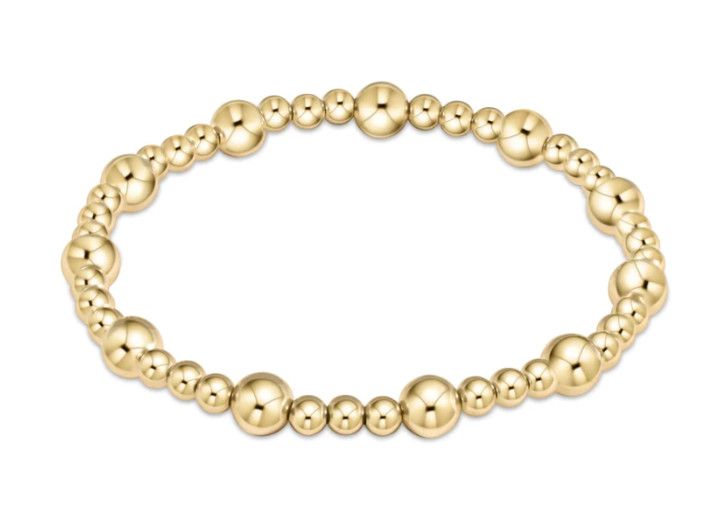 Enewton EXTENDS Classic Sincerity 6mm Bracelet Gold