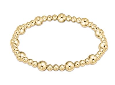 Enewton EXTENDS Classic Sincerity 6mm Bracelet Gold