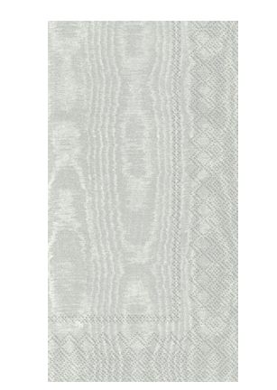 Moiree Silver Guest Napkin