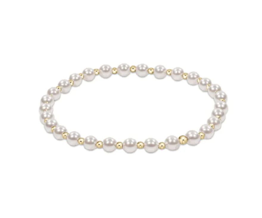 Enewton EXTENDS Classic Grateful 4mm Bracelet Pearl