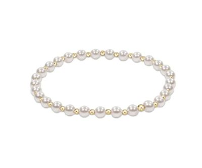 Enewton EXTENDS Classic Grateful 4mm Bracelet Pearl