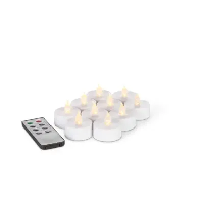 Set of 6 Tea Lights w/remote