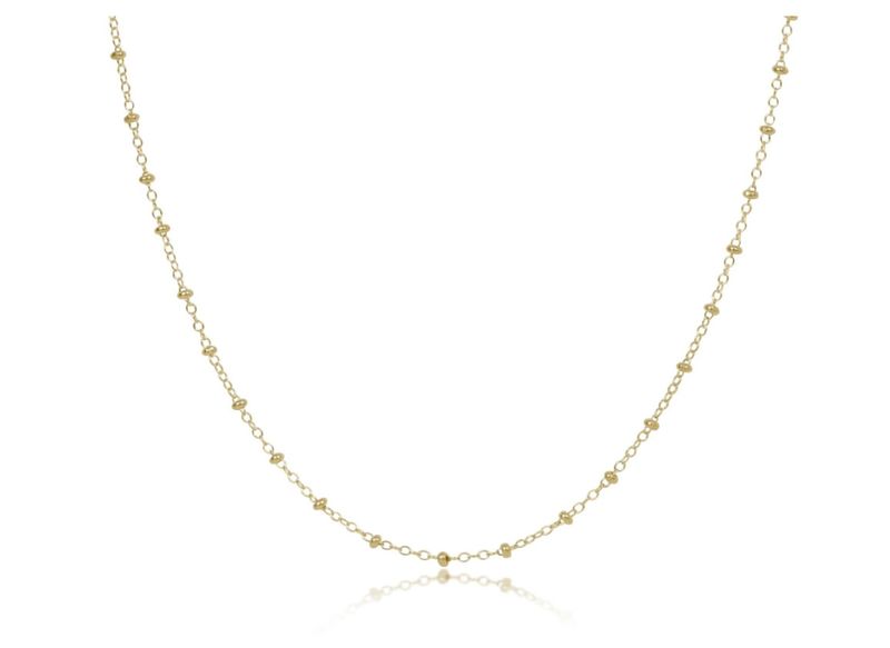15" Choker Simplicity Chain Gold 2mm Gold