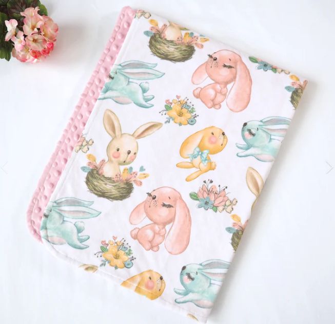 Bunnies Blanket 30x40