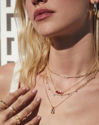 The Courtney Gold Paperclip Necklace