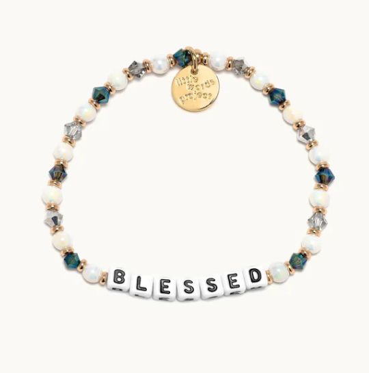 Blessed Midnight | Little Words Bracelet