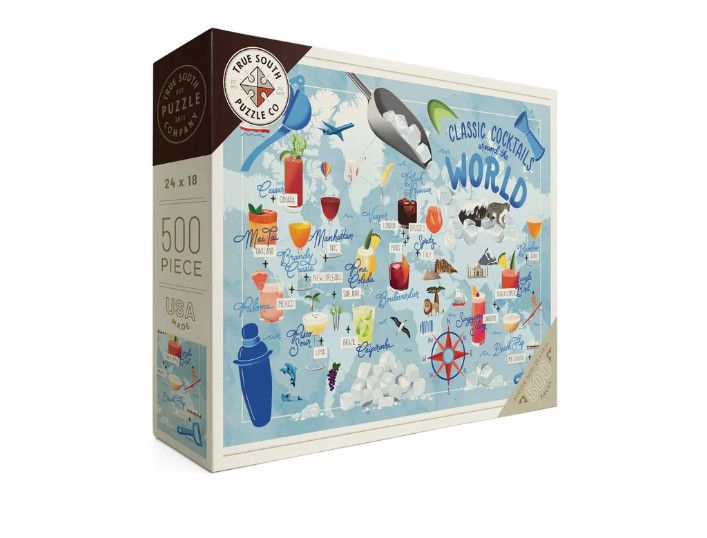Cocktails of the World 500 Piece Puzzle