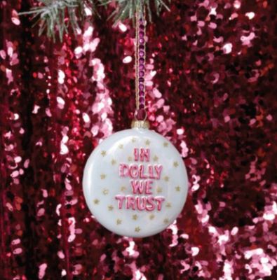 In Dolly We Trust Ornament