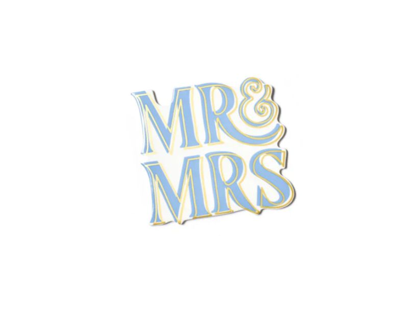 Happy Everything™ Mini Attachment |  Blue Mr. and Mrs.