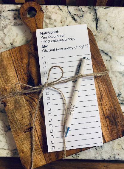 Nutritionist List Pad