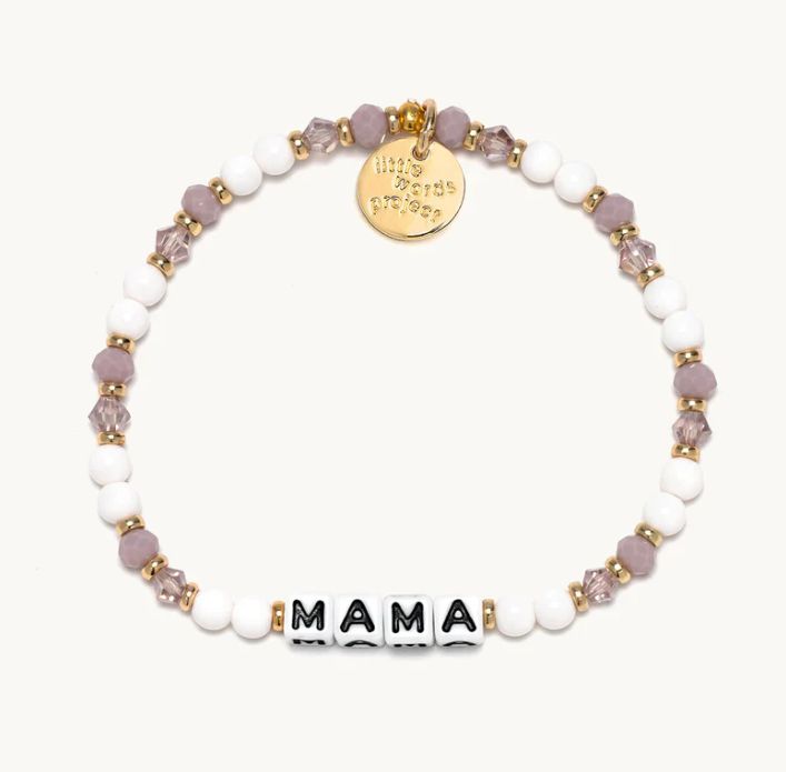 Mama Lavender Latte | Little Words Bracelet